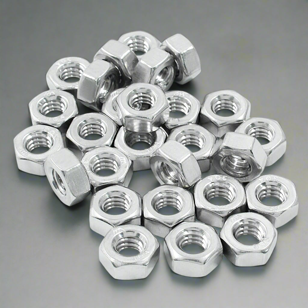 Wadfow Fasteners Wadfow M10 Carbon Steel Hex Nut Set - WMV1931