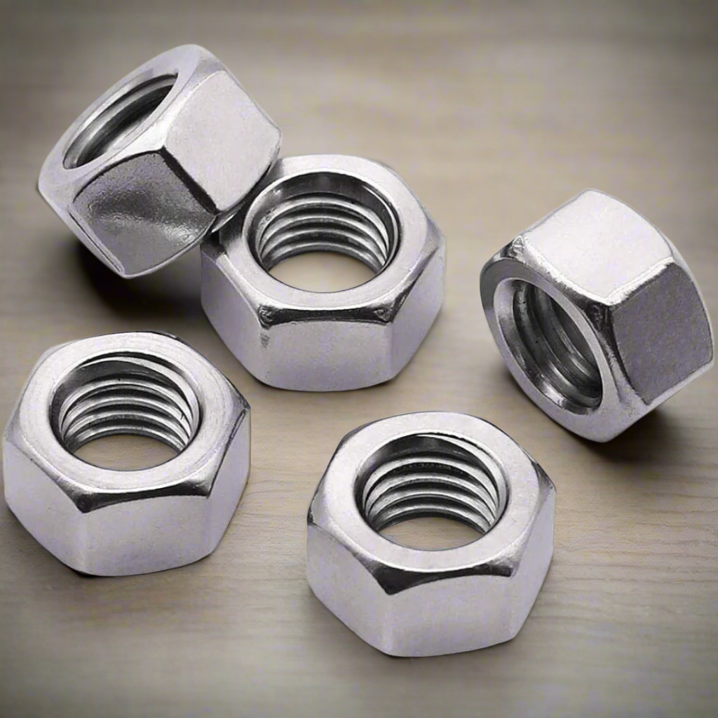 Wadfow Fasteners Wadfow M6 Carbon Steel Hex Nut Set - WMV1911
