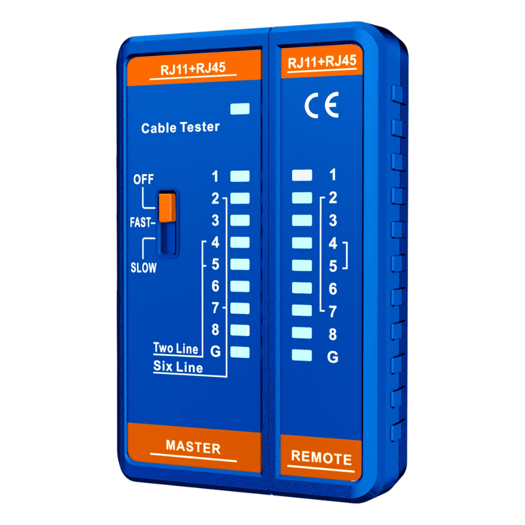 Wadfow Digital Meter Wadfow Network Cable Tester  - WTP9501