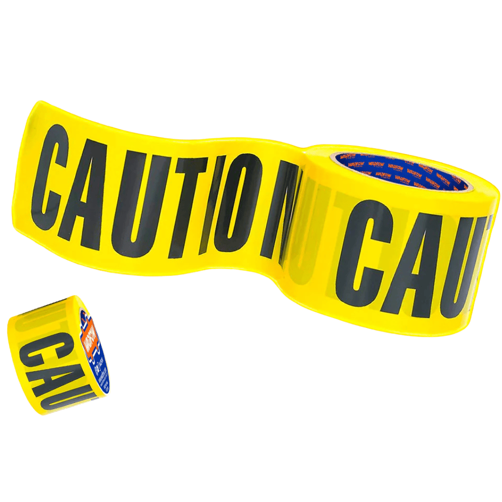 Wadfow Adhesives & Tapes Wadfow PE Safety Warning Tape - WEE2H90