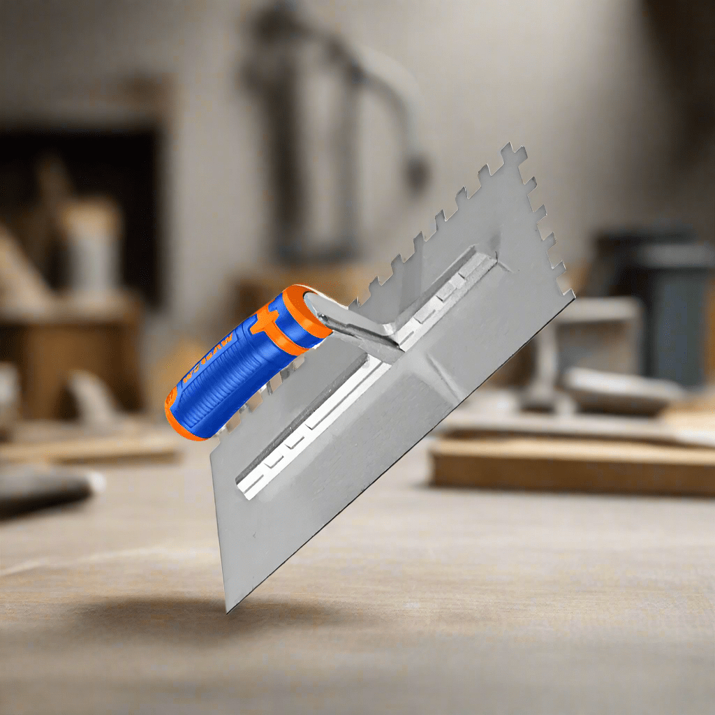 Wadfow Specialty Hand Tools Wadfow Plastering Trowel With Teeth 230x100mm - WPE4923
