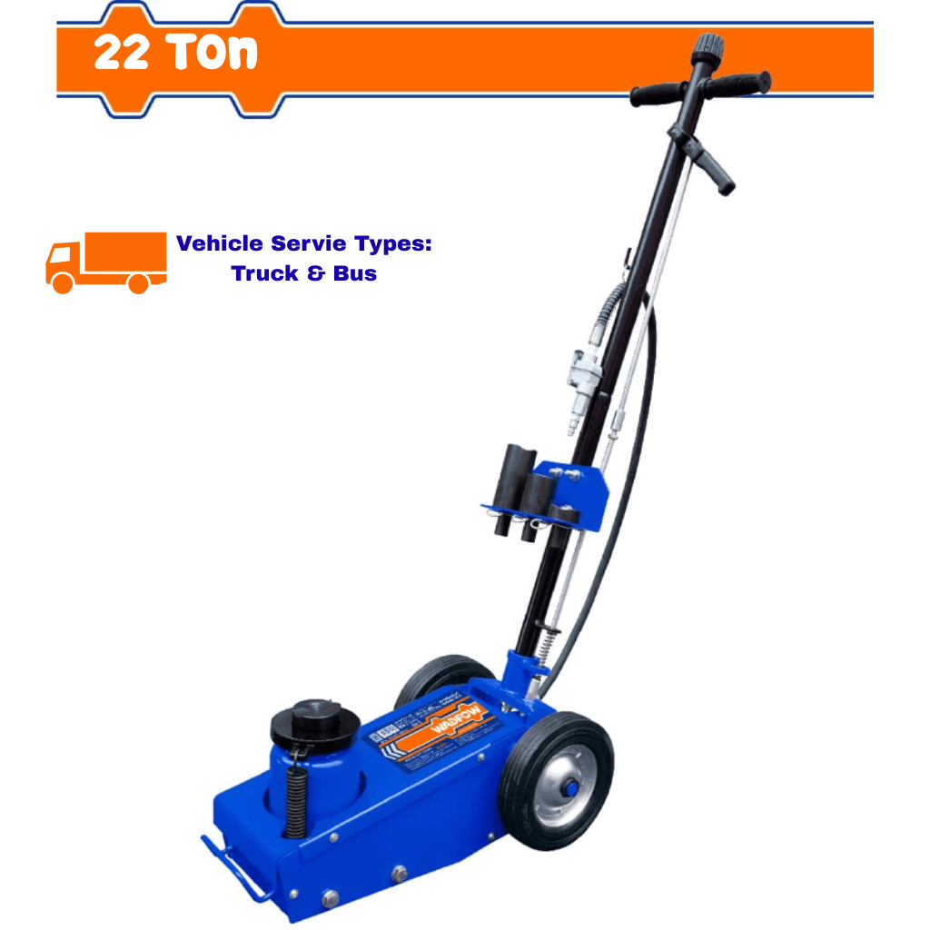 Wadfow Towing and Lifting Wadfow Pneumatic Hydraulic Jack 22-Ton - WHJ3A22
