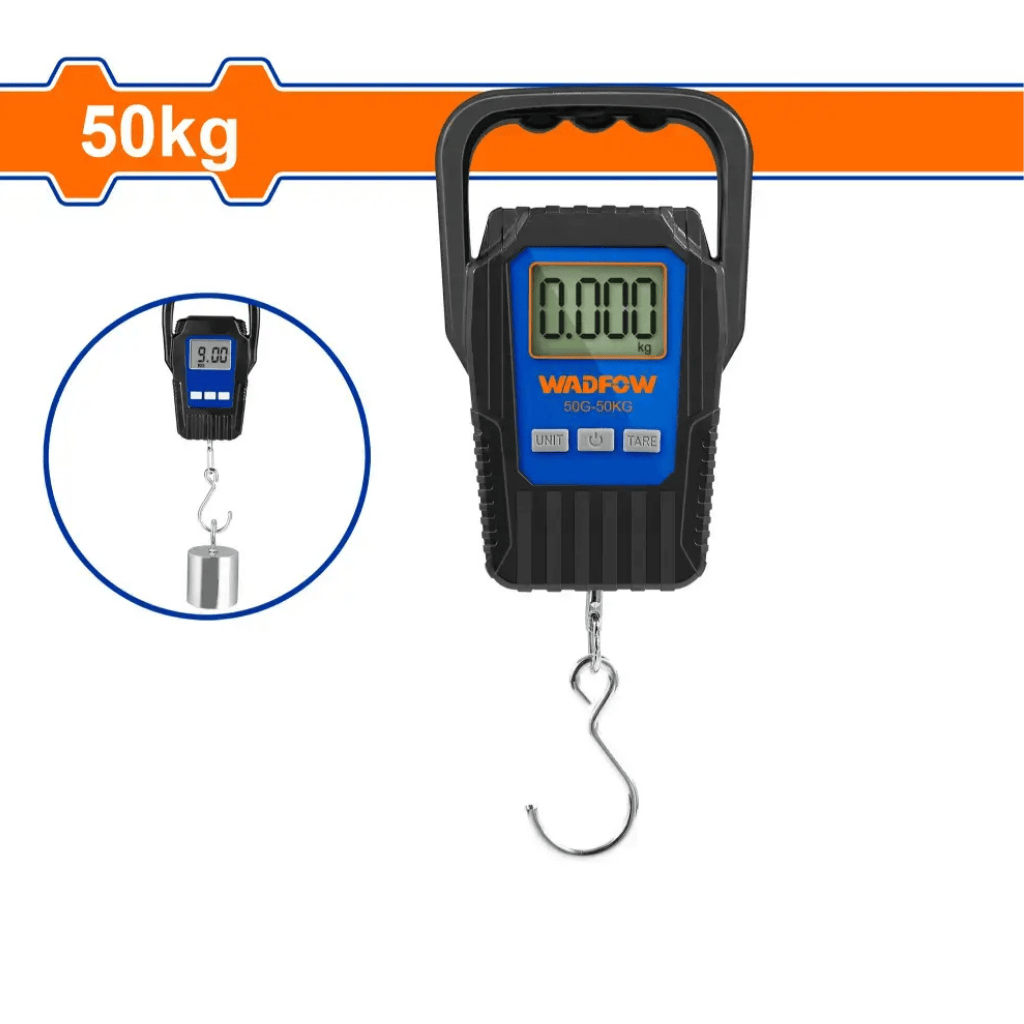 Wadfow Towing and Lifting Wadfow Portable Digital Scale 50kg - WEC1507