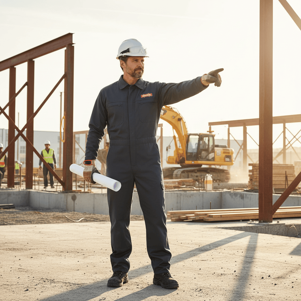 Wadfow Safety Clothing Wadfow Professional Full-Body Work Coverall - WUN2802.XL
