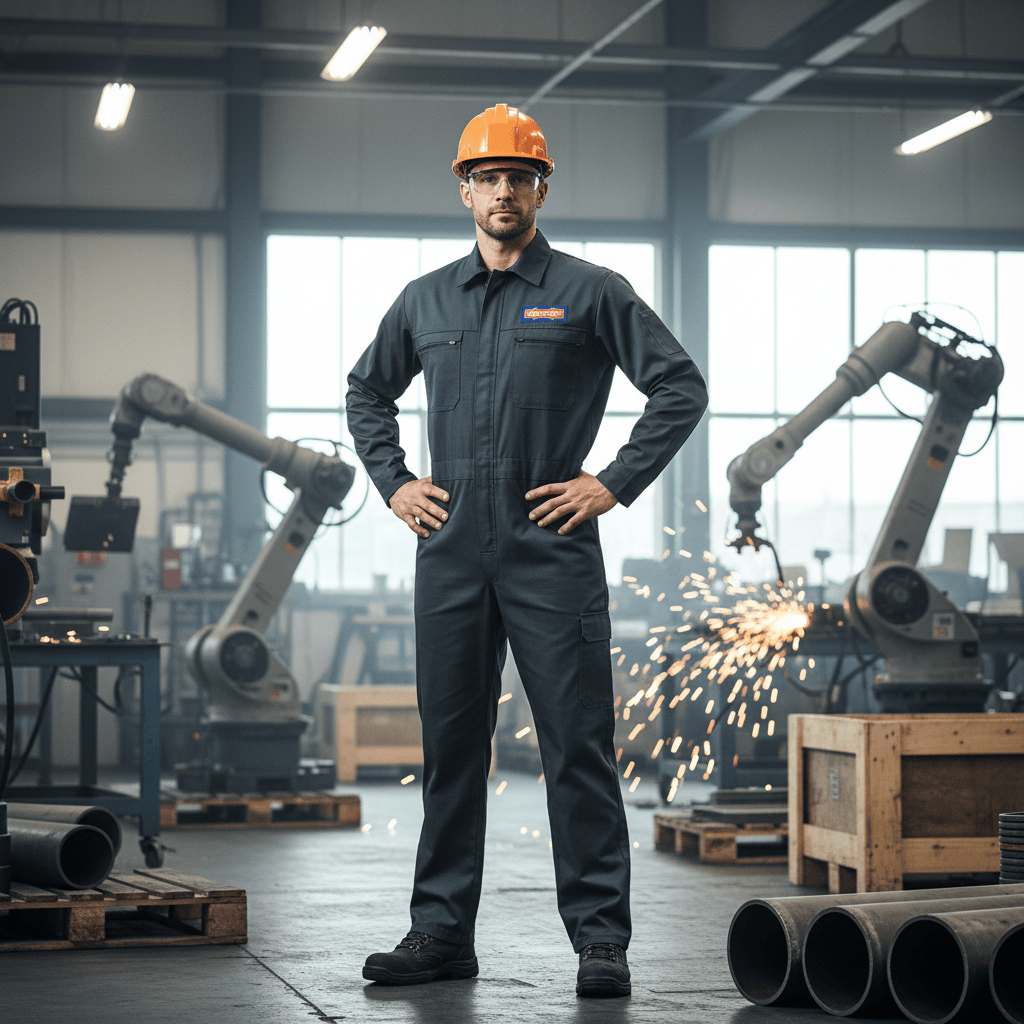 Wadfow Safety Clothing Wadfow Professional Full-Body Work Coverall - WUN2802.XL