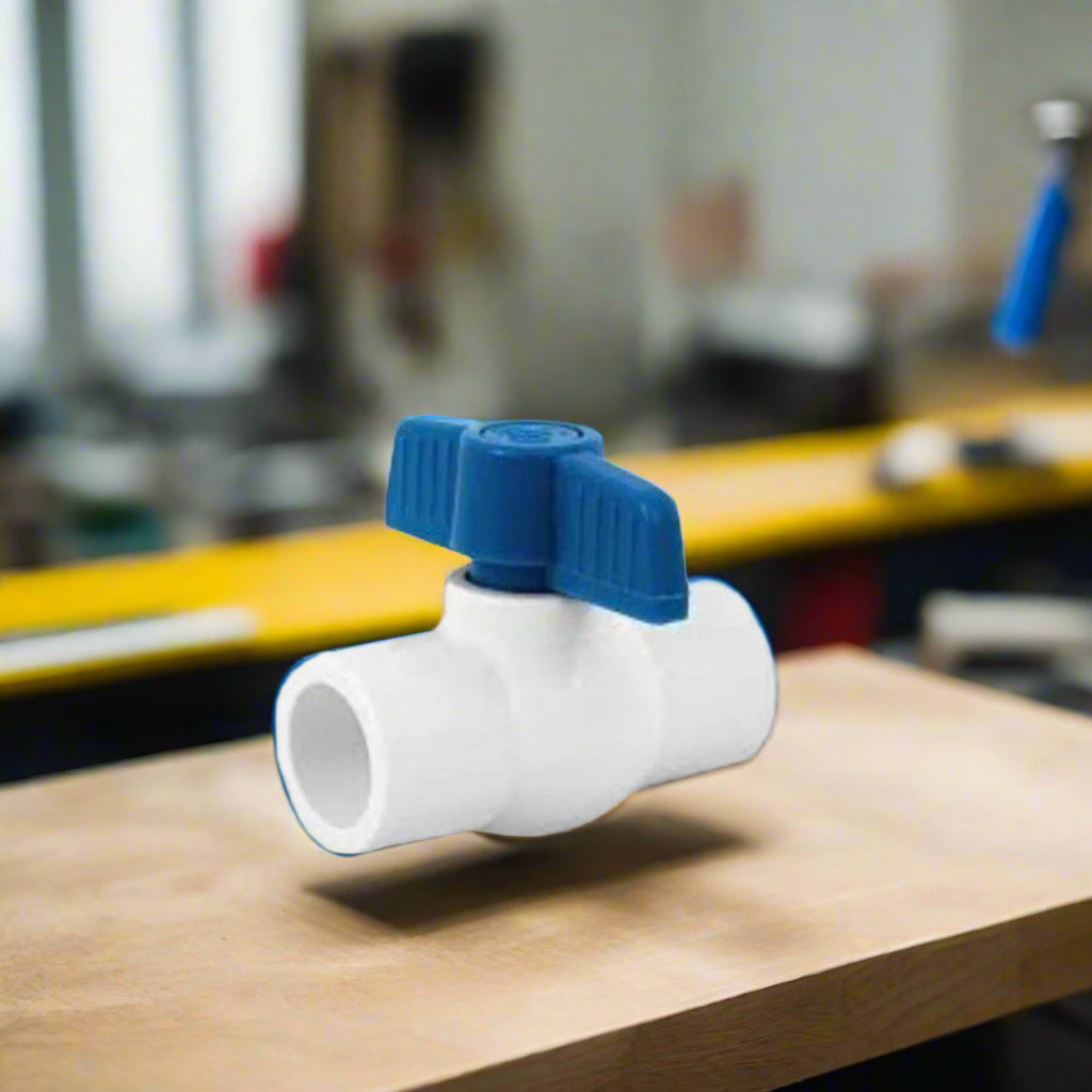 Wadfow Plumbing Parts & Fittings Wadfow PVC Ball Valve ½", ¾" & 1" - WVV1822, WVV1824 & WVV1821