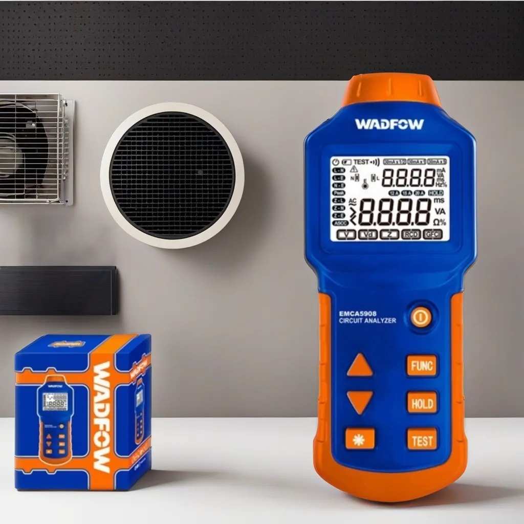 Wadfow Digital Meter Wadfow RCD/LOOP Tester - WDM9502