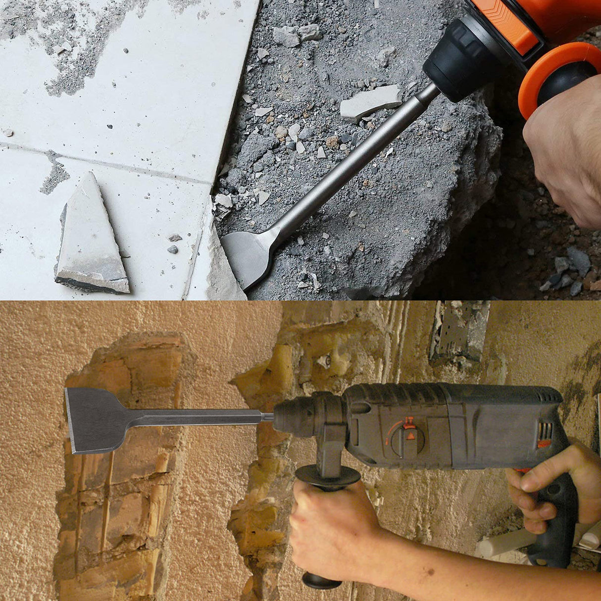 Wadfow Drill Bits Wadfow SDS-Plus Flat Chisel Bit 14x250x40mm - WGZ1203