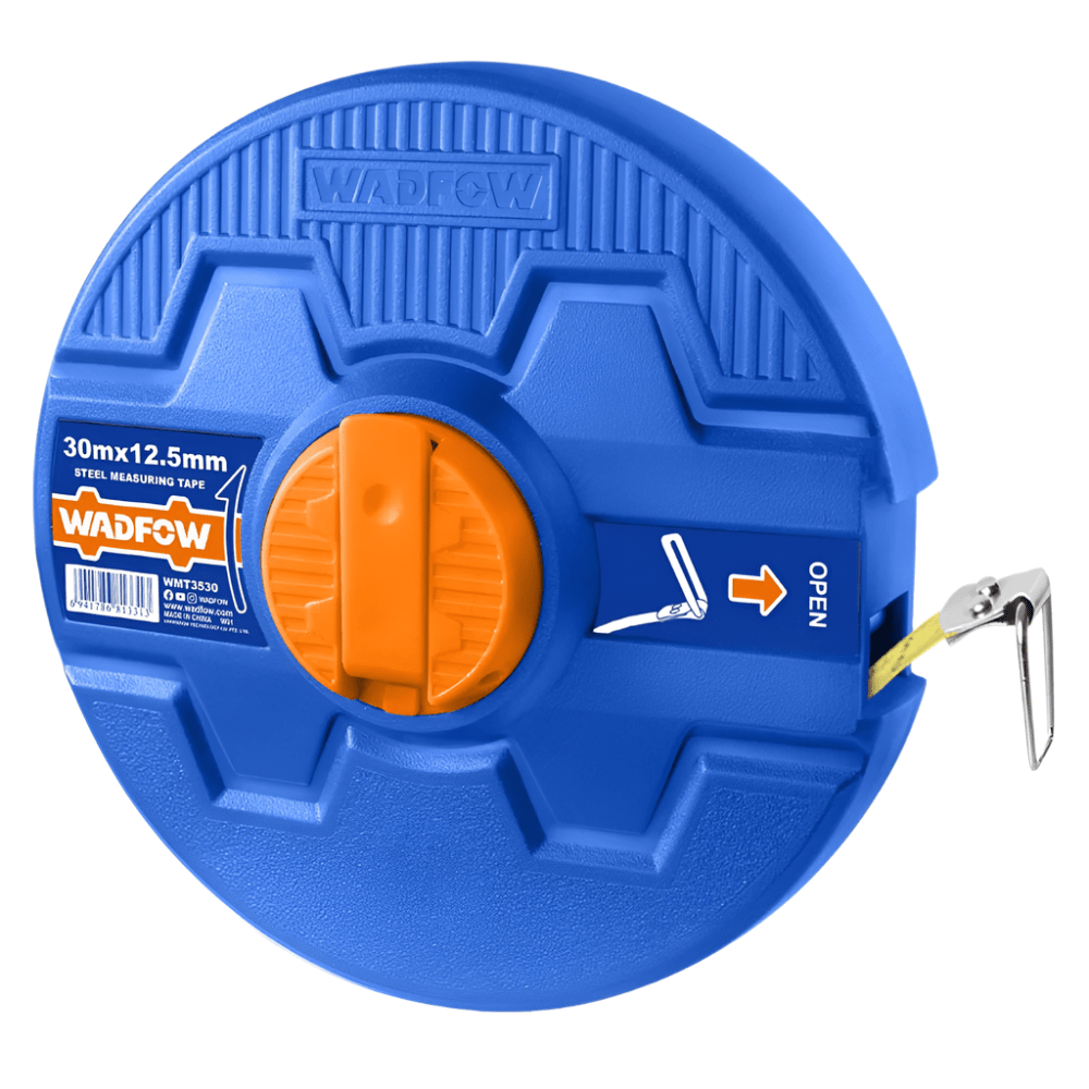 Wadfow Tape Measure Wadfow Steel Measuring Tape 30m x 12.5mm - WMT3530