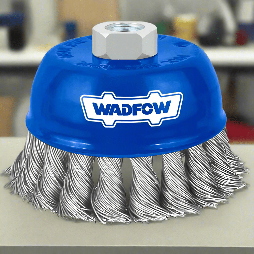 Wadfow Wire Wheels & Brushes Wadfow Wire Cup Brush 3" & 4" - WCE2401 & WCE2402