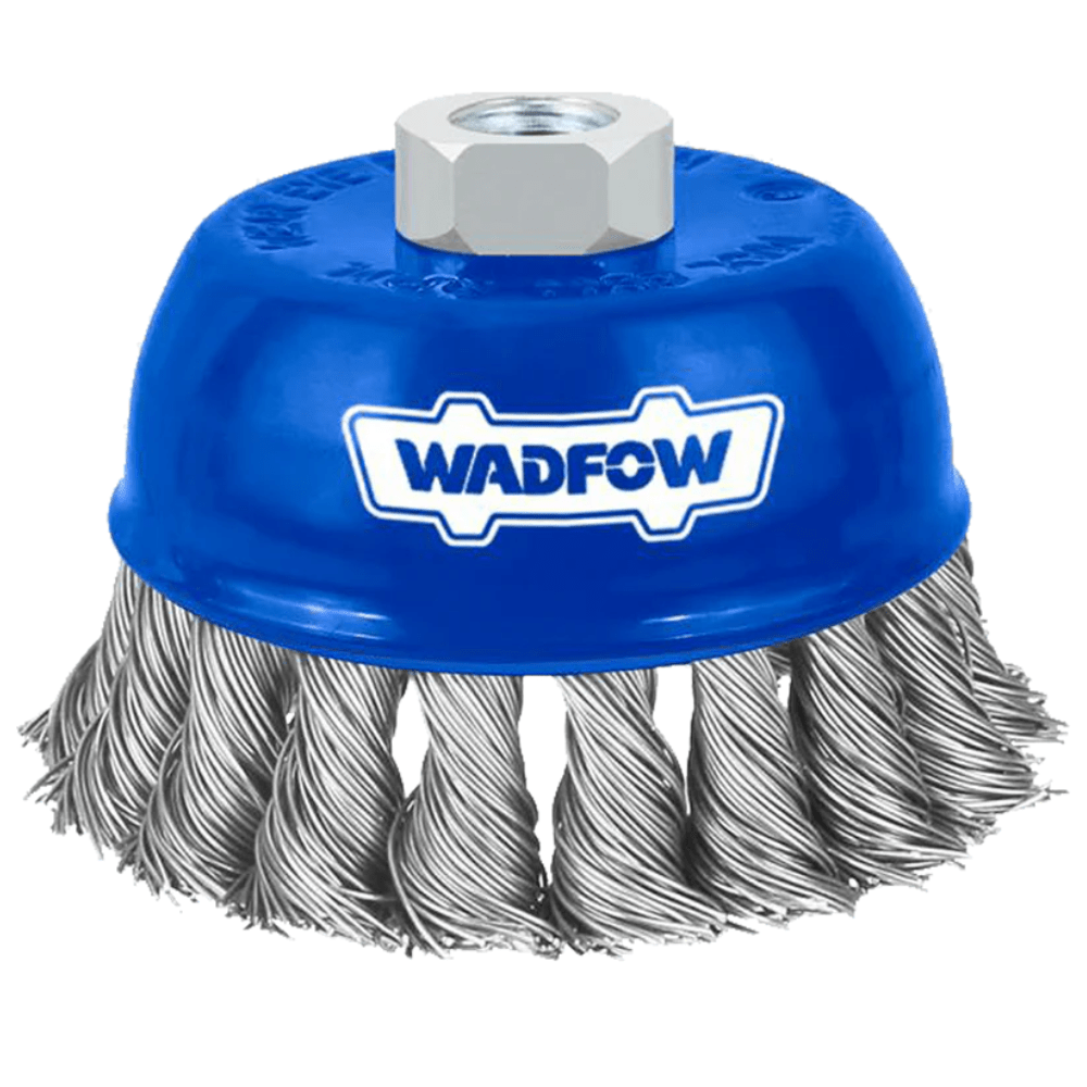 Wadfow Wire Wheels & Brushes Wadfow Wire Cup Brush 3" & 4" - WCE2401 & WCE2402