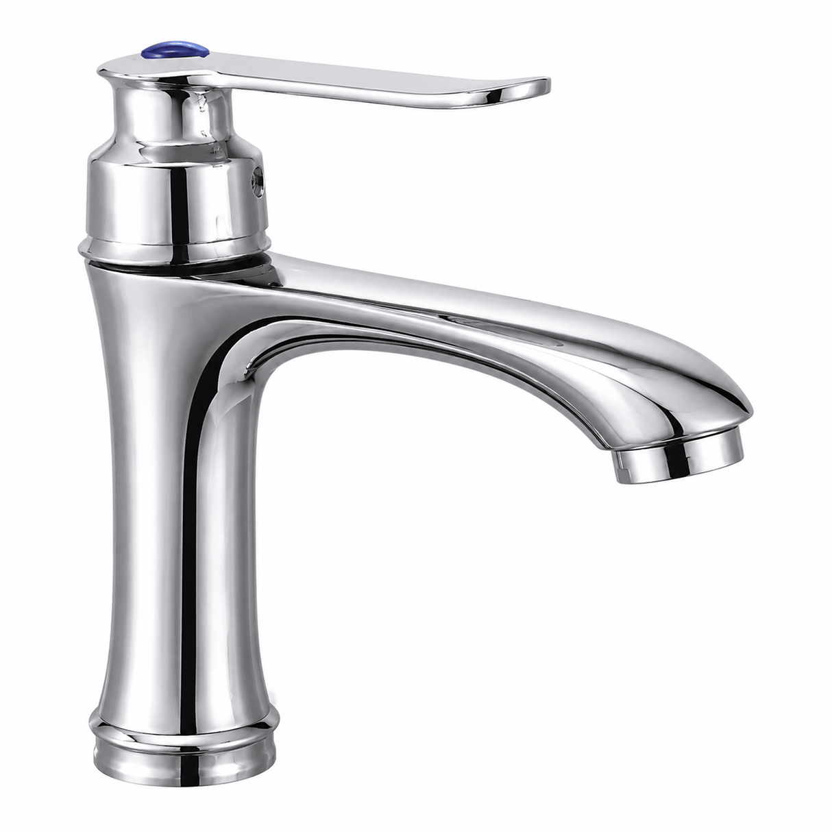 Wahkit Bathroom Faucet Wahkit Chrome Arched Basin Mixer Tap in Zinc Alloy - K-8998