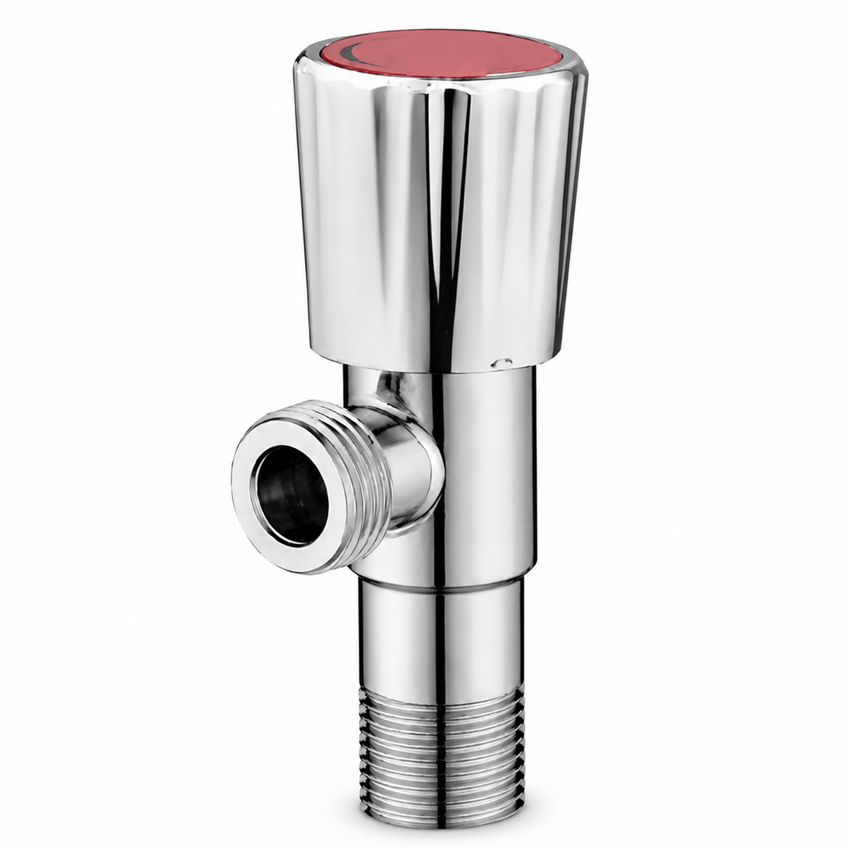 Wahkit Taps & Faucets Wahkit Chrome Tapered Angle Valve in Stainless Steel - K-8648A