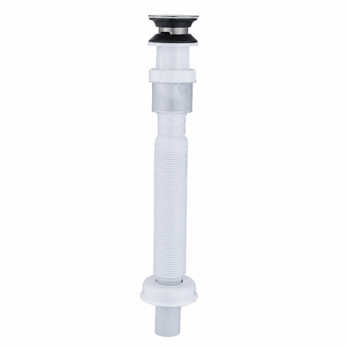 Wahkit Plumbing Parts & Fittings Wahkit Square Drain Head with 30cm White ABS Pipe - K-X418