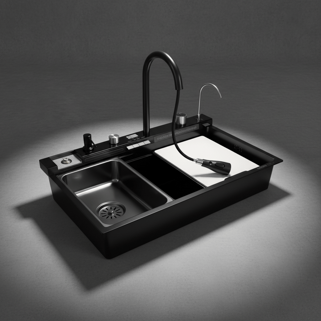 Westa Kitchen Sink Westa 5 Key Multi-Function Smart Sink - EVS-03