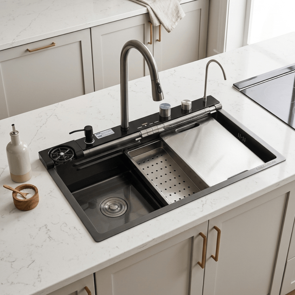 Westa Kitchen Sink Westa 7 Key Multi-Function Smart Sink - EVS-04-1