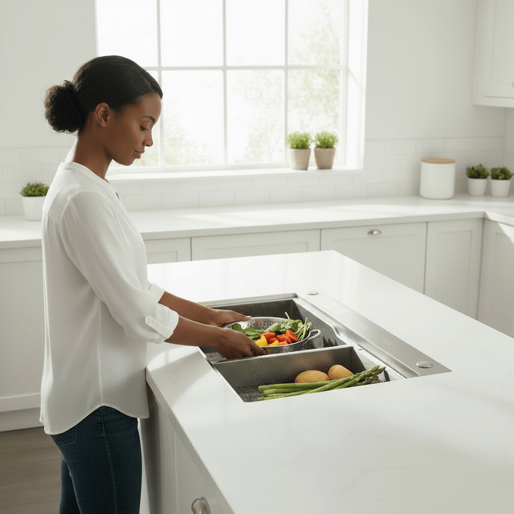 Westa Kitchen Sink Westa Grey Kitchen Sink - 7545 YJ