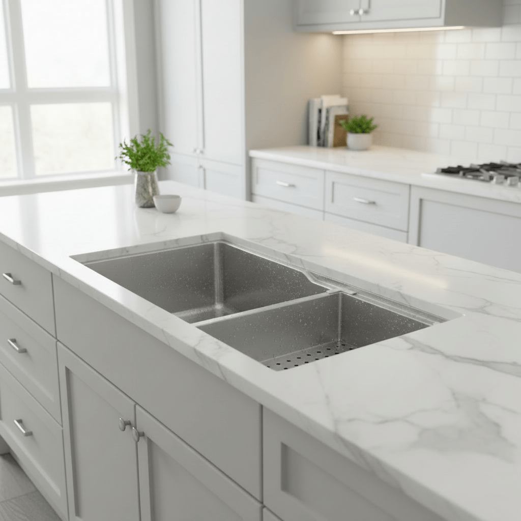 Westa Kitchen Sink Westa Grey Kitchen Sink - 7545 YJ