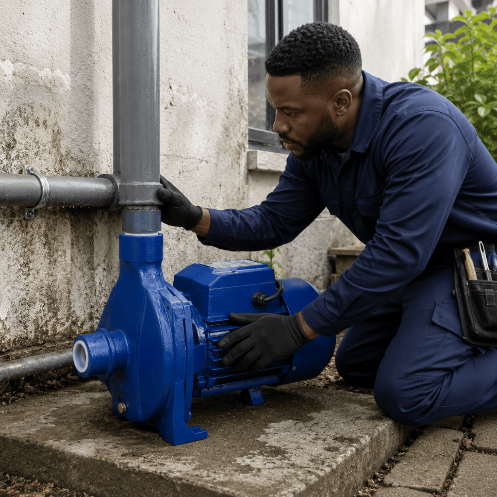 WIZZ Centrifugal Pumps Wizz Flat Face Centrifugal Water Pump 1.5HP - WCP170-1