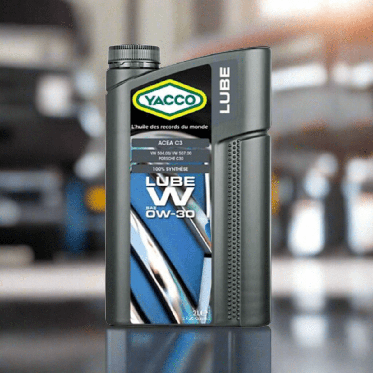 Yacco Engine Oils & Vehicle Fluids Yacco 100% Synthetic Engine Oil 1L/5L - LUBE W SAE 0W30