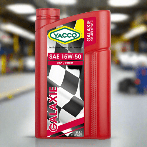 Yacco Motor Oil and Fluids Yacco 100% Synthetic Engine Racing Oil 2L - GALAXIE SAE 15W50