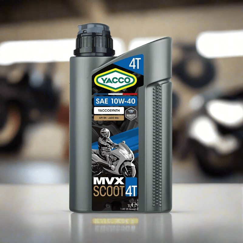 Yacco Engine Oils & Vehicle Fluids Yacco Semi Synthetic Motorcycle Engine Oil 1L - MVX SCOOT 4 SAE 10W40
