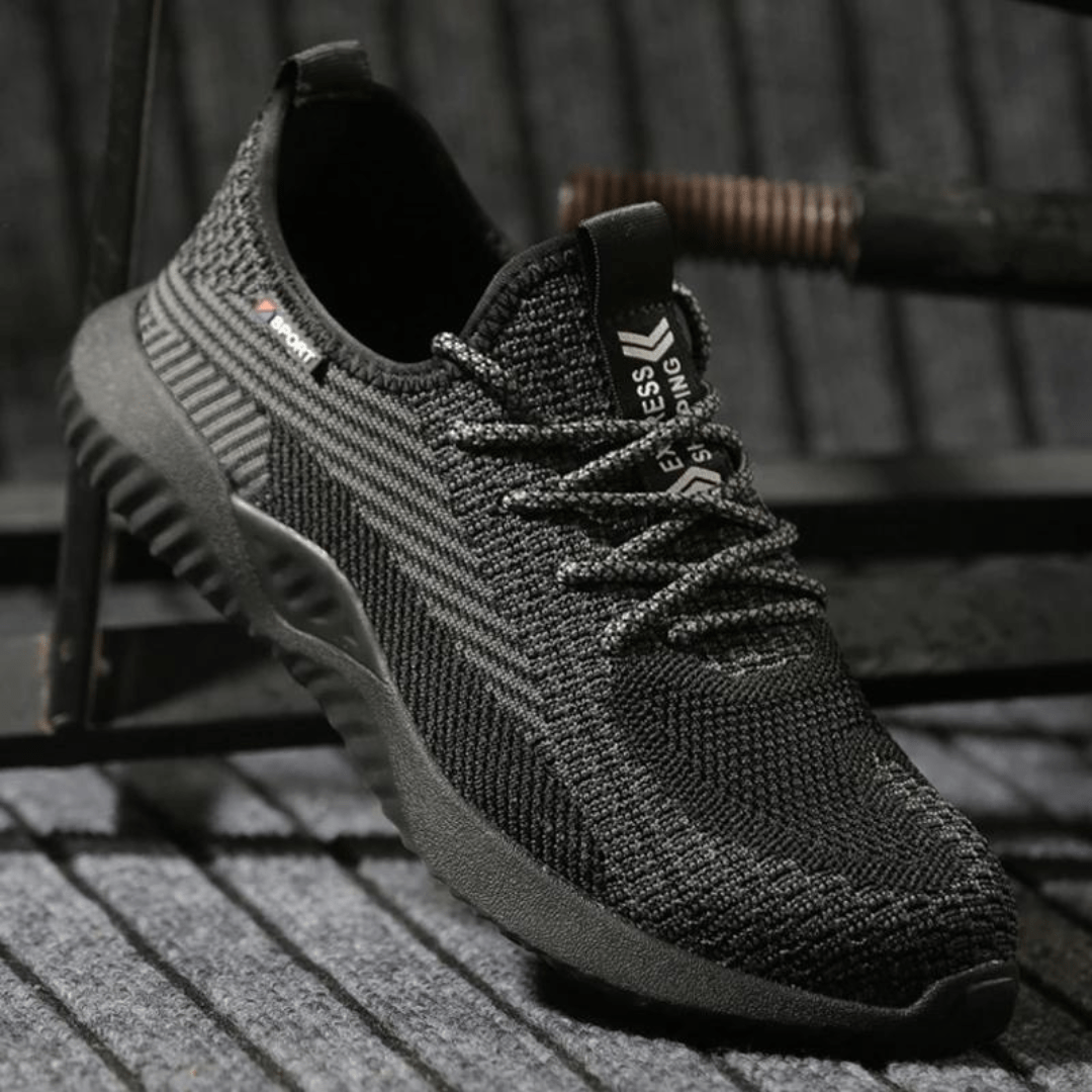 ZME Boots & Footwear Breathable Steel Toe Cap Unisex Safety Shoes