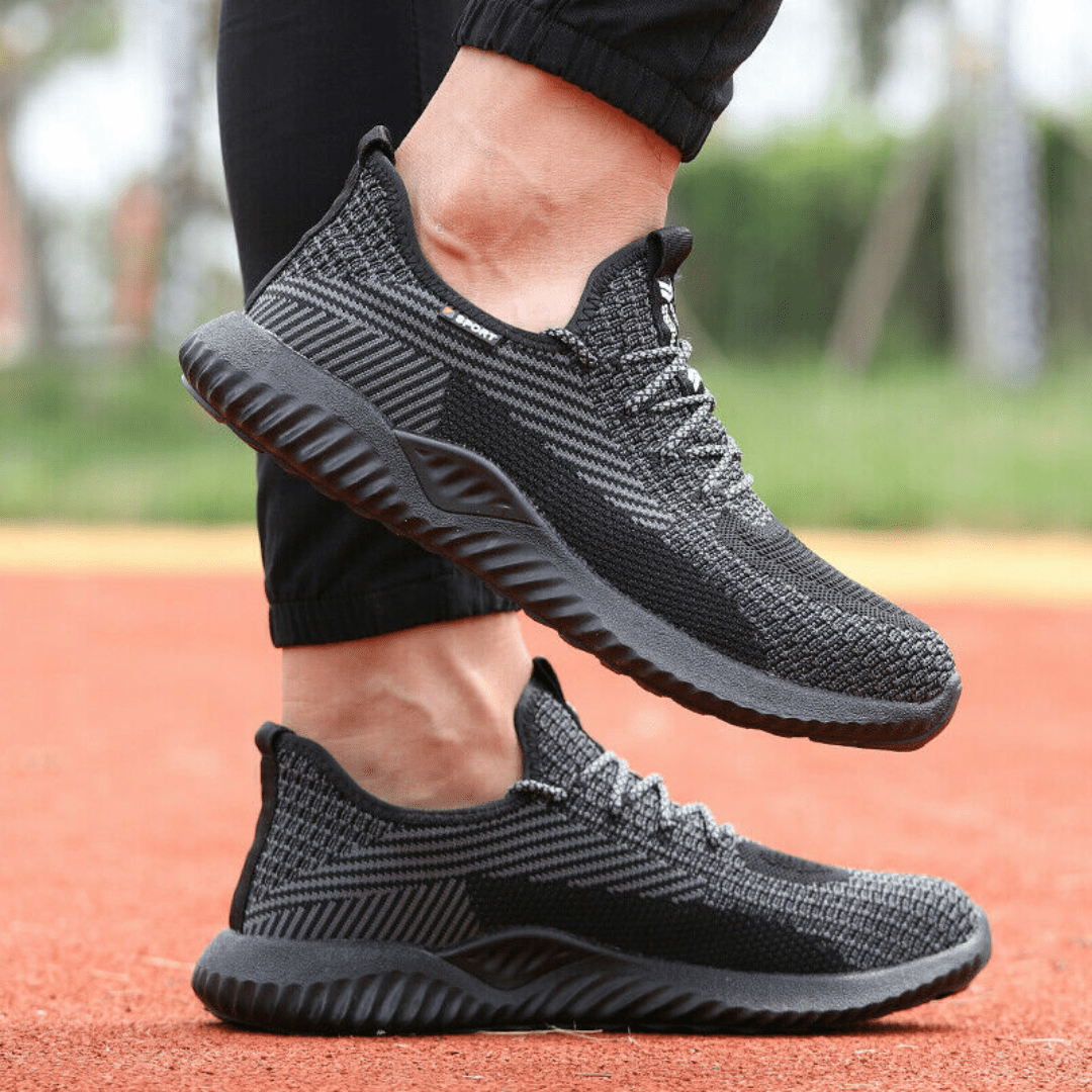 ZME Boots & Footwear Breathable Steel Toe Cap Unisex Safety Shoes