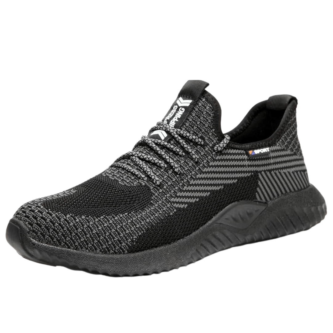 ZME Boots & Footwear Breathable Steel Toe Cap Unisex Safety Shoes