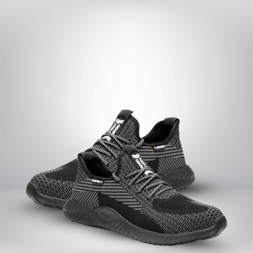 ZME Boots & Footwear Breathable Steel Toe Cap Unisex Safety Shoes