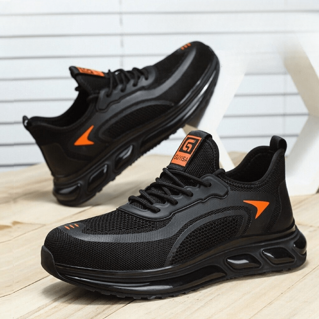 ZME Boots & Footwear Guyisa Steel Toe Cap Unisex Safety Shoes