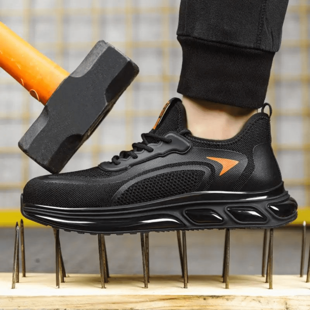 ZME Boots & Footwear Guyisa Steel Toe Cap Unisex Safety Shoes