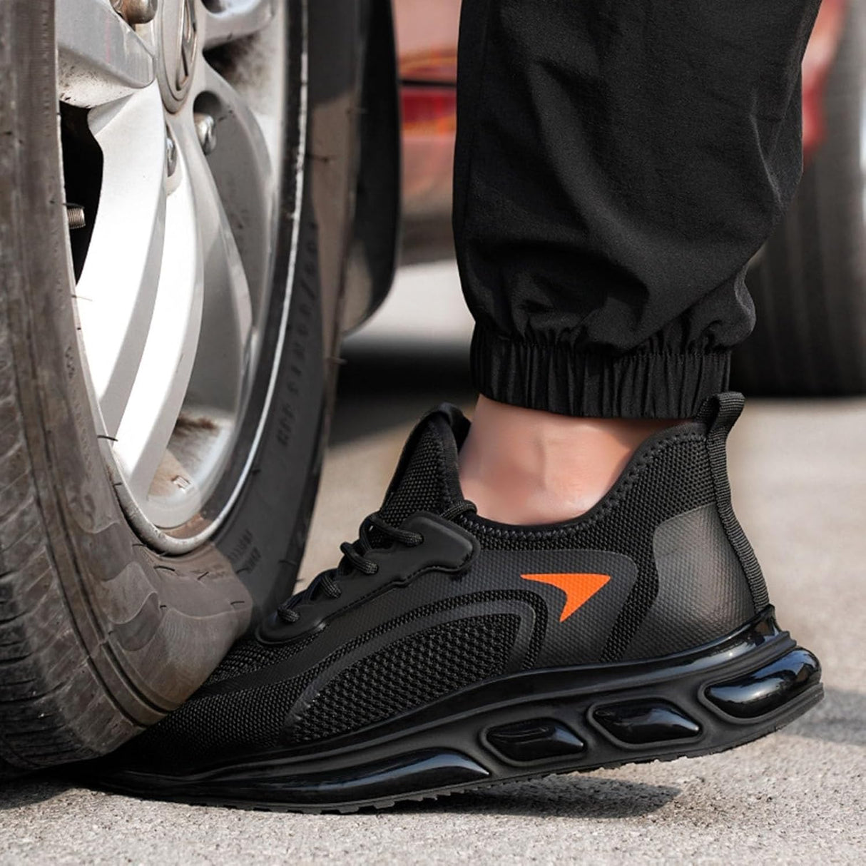 ZME Boots & Footwear Guyisa Steel Toe Cap Unisex Safety Shoes