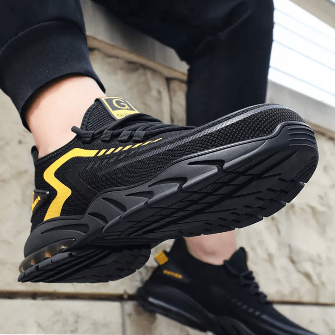 ZME Boots & Footwear Guyisa Steel Toe Cap Work Safety Shoes