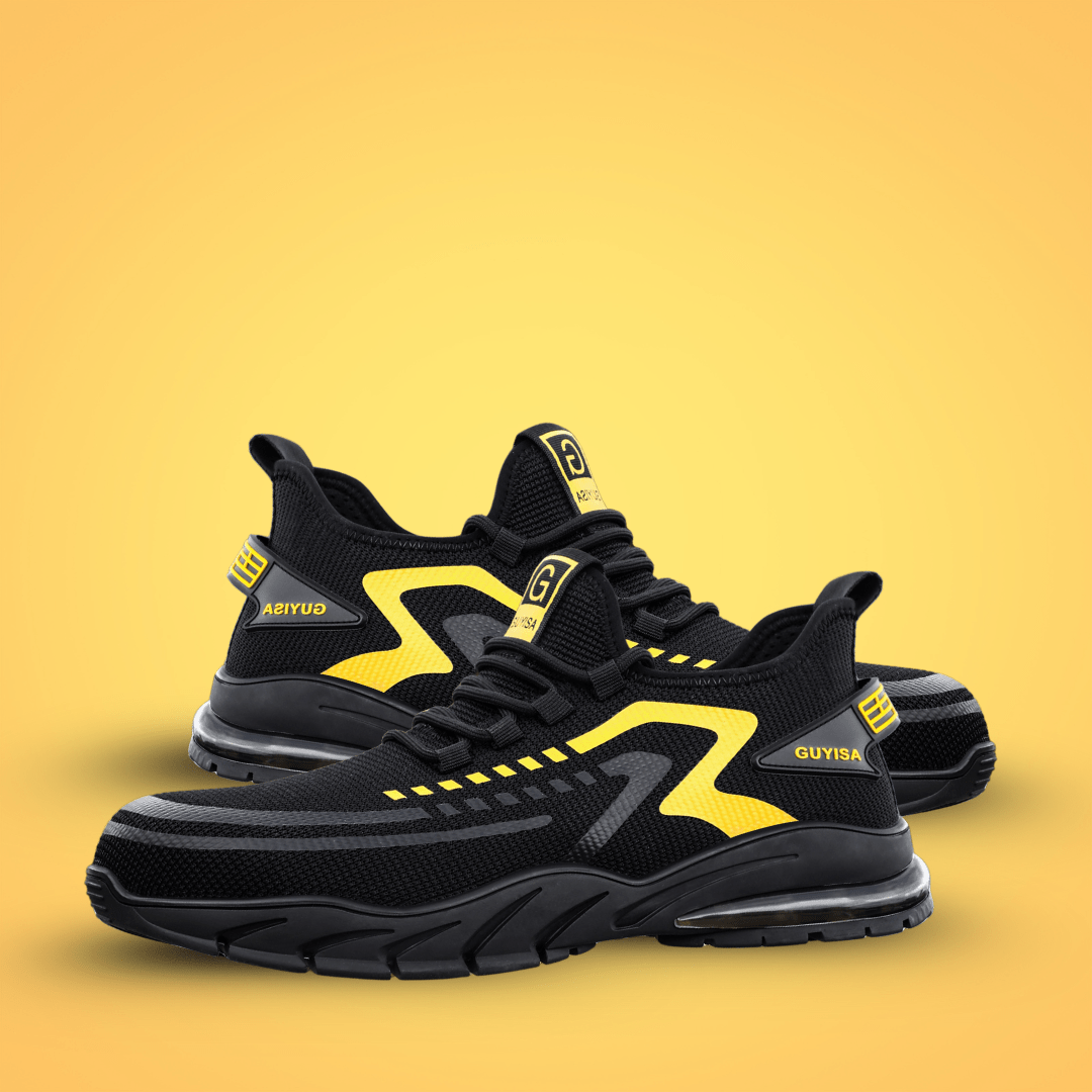 ZME Boots & Footwear Guyisa Steel Toe Cap Work Safety Shoes