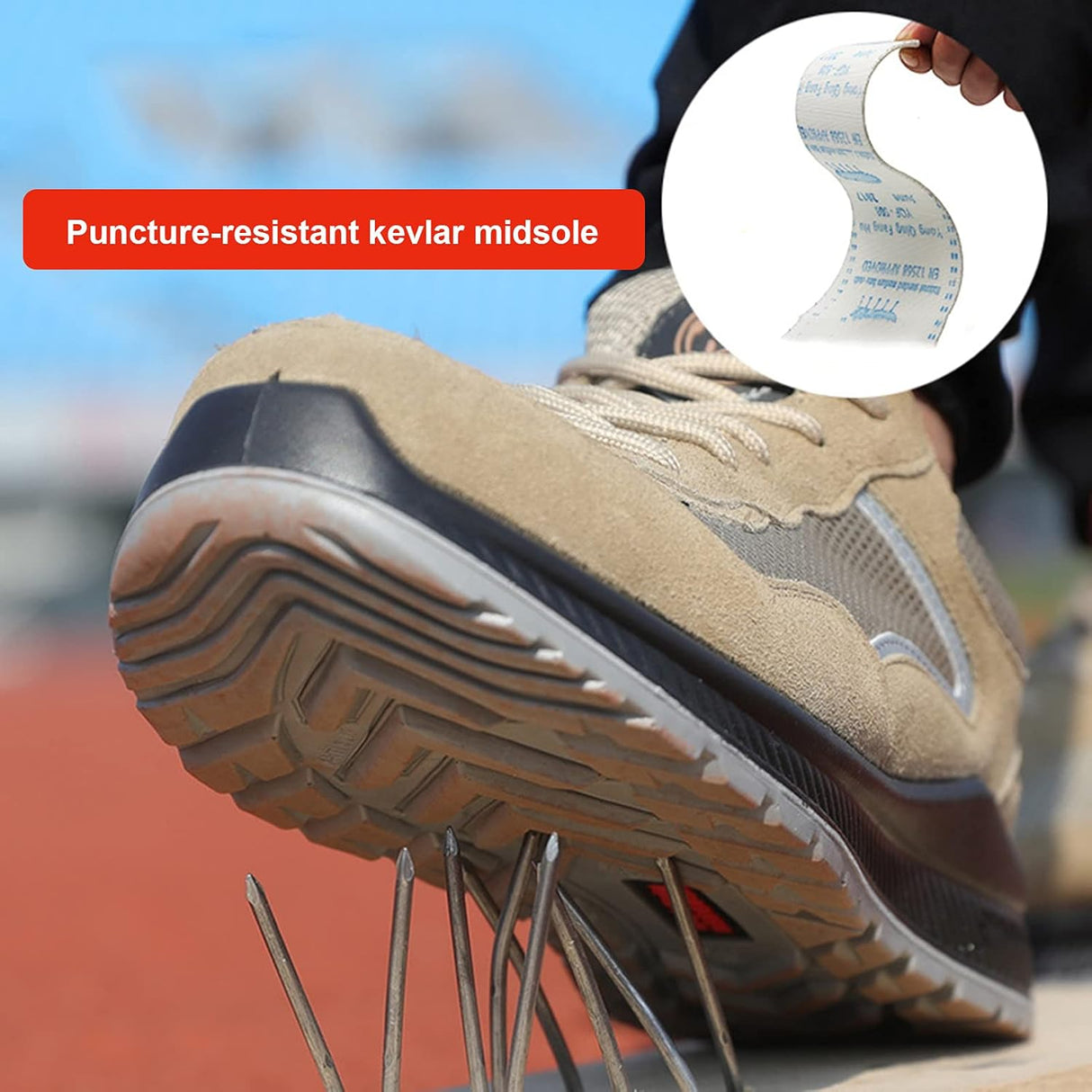 ZME Boots & Footwear MaxiPact Steel Toe Work Safety Shoes