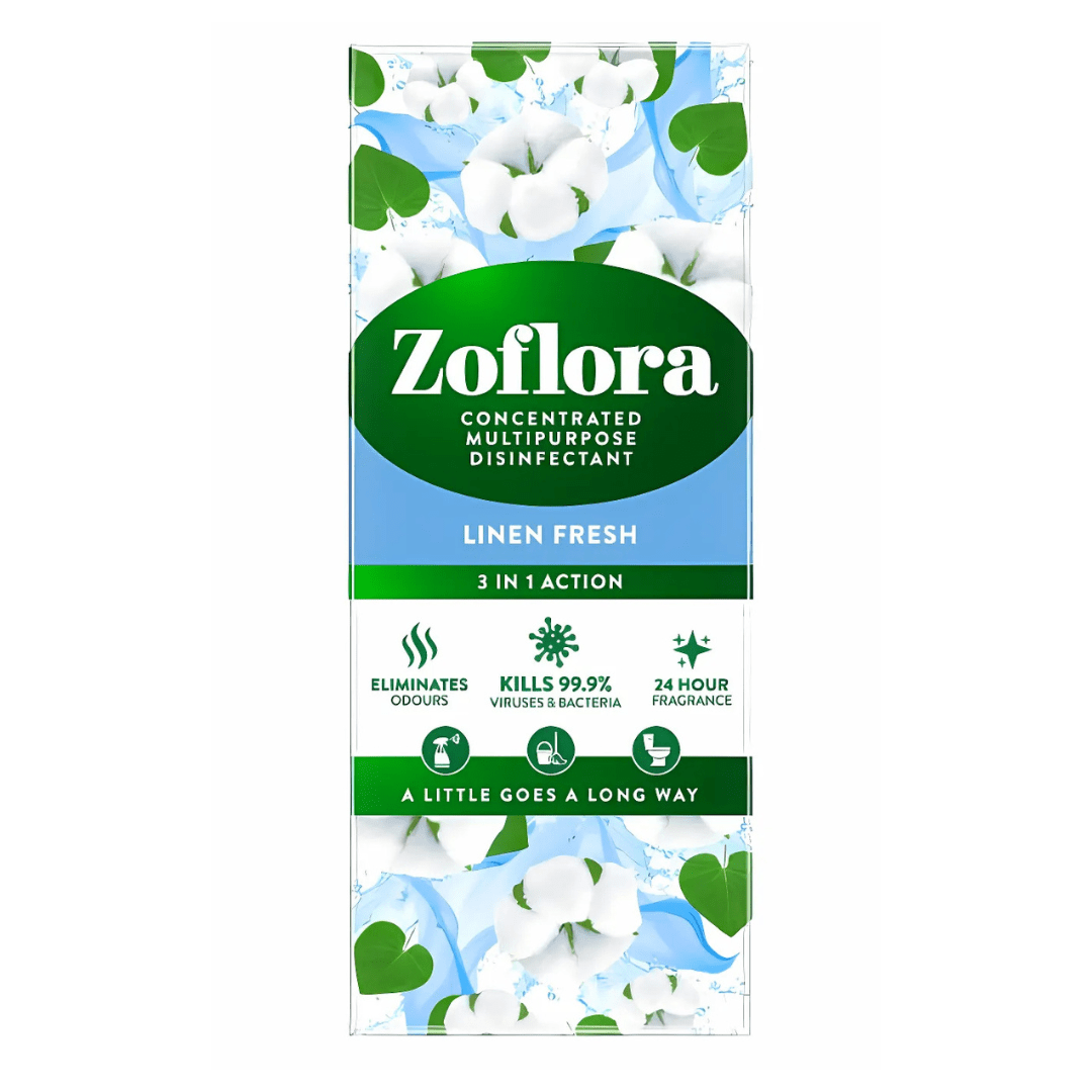 Zoflora Cleaning Chemicals Zoflora Linen Fresh Concentrated Multipurpose Disinfectant - 120ml