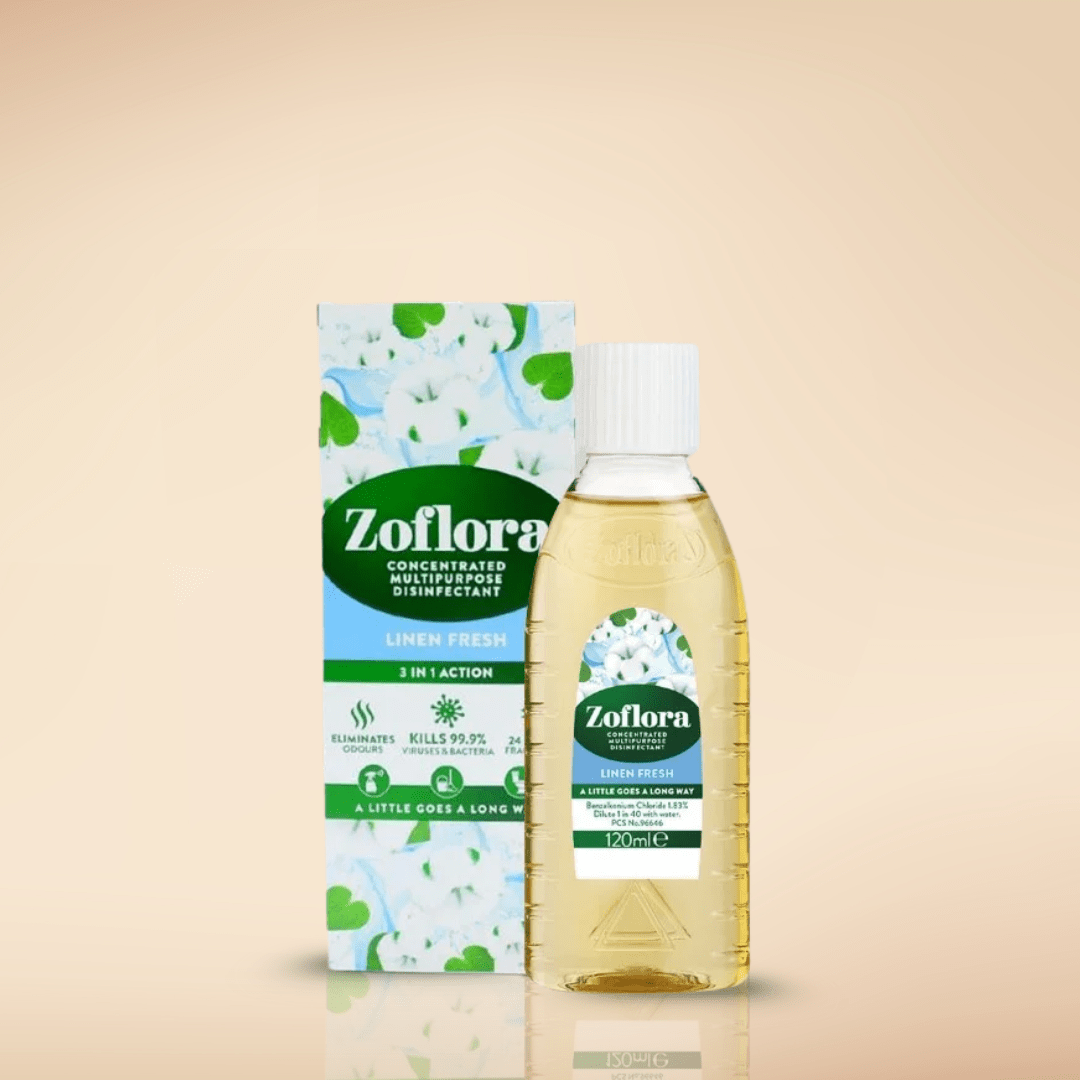 Zoflora Cleaning Chemicals Zoflora Linen Fresh Concentrated Multipurpose Disinfectant - 120ml