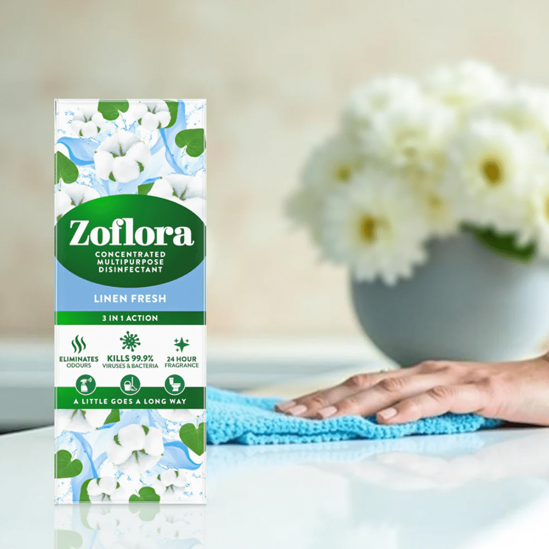 Zoflora Cleaning Chemicals Zoflora Linen Fresh Concentrated Multipurpose Disinfectant - 120ml