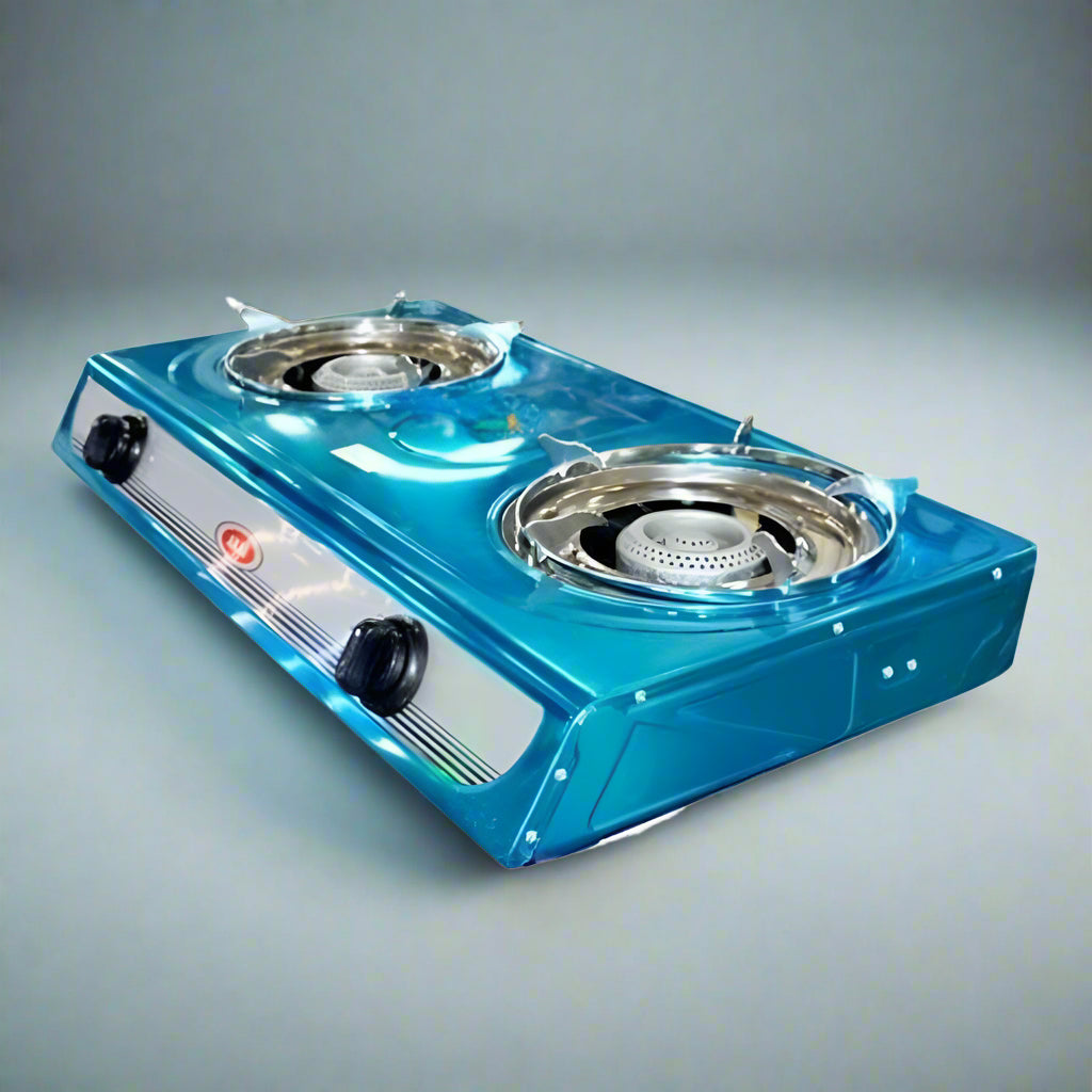 Akai Kitchen Appliances Akai Auto-Ignition 2 Burner Table Top Gas Cooker - GC010A8202