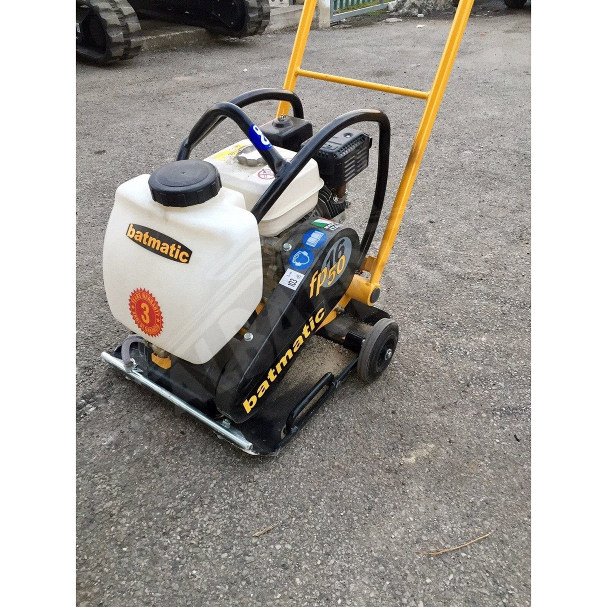 Batmatic Construction Equipment Batmatic 90Kg Diesel Compactor 3.5 kW / 4.7 HP - FP 1650G