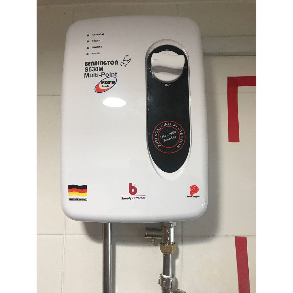 Bennington Water Heater Bennington S630M Multipoint Instantaneous Electric Water Heater
