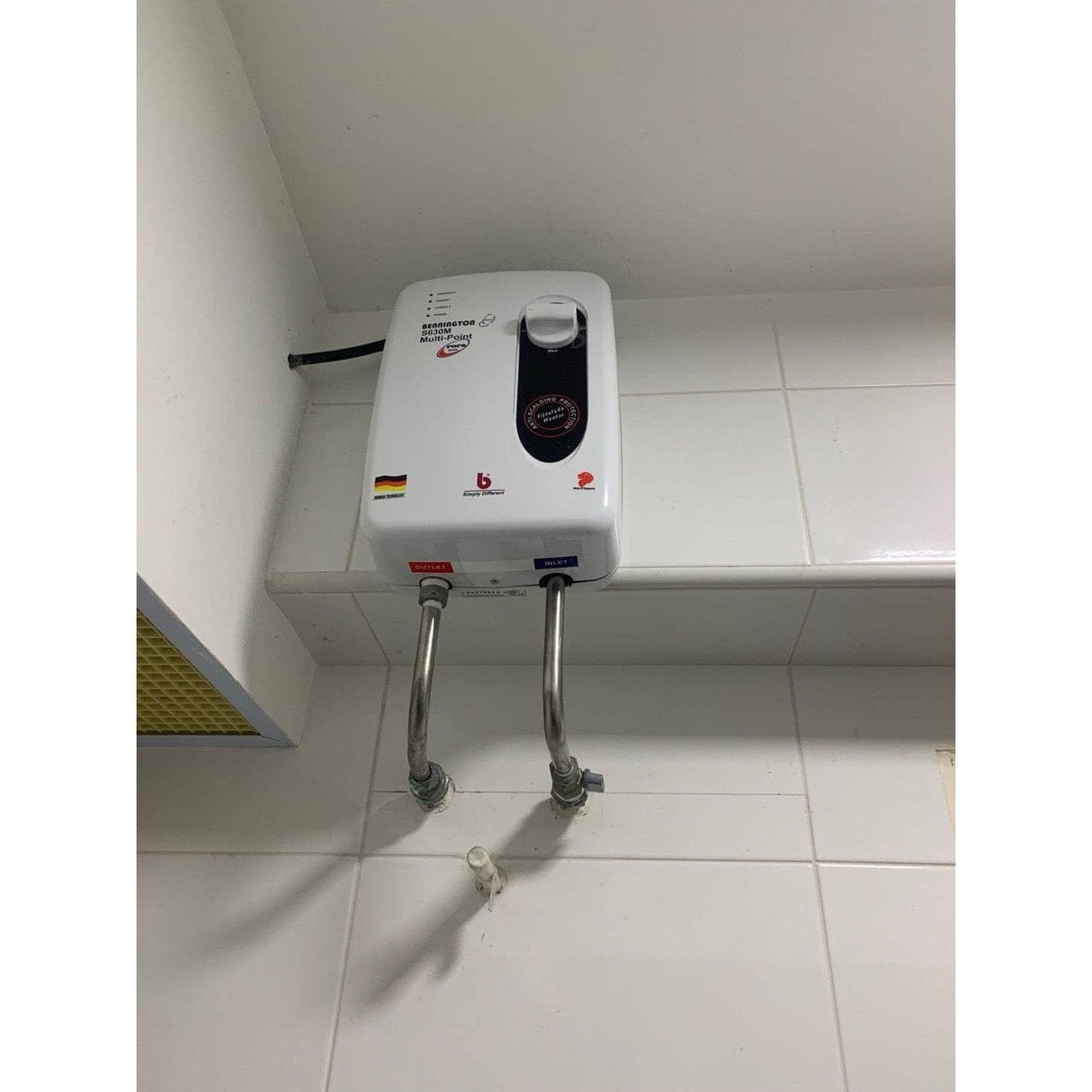 Bennington Water Heater Bennington S630M Multipoint Instantaneous Electric Water Heater