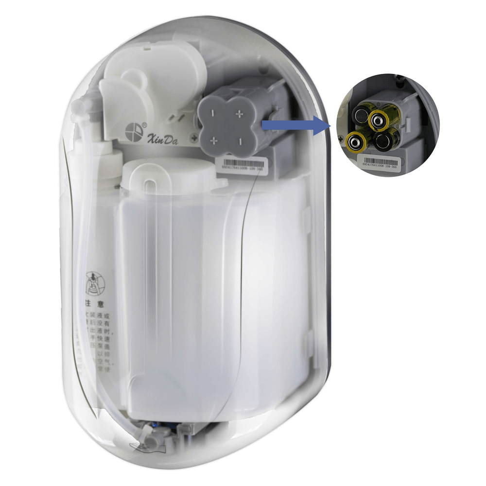 Dispenser Dryers & Dispensers Automatic No-Touch Infrared Wall Mounted Hand Sanitizer Liquid Soap Dispenser 1100ml