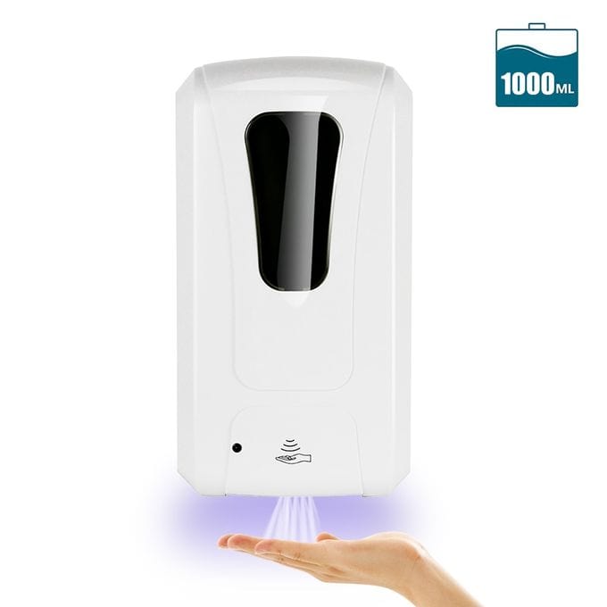 Dispenser Dryers & Dispensers Automatic Wall Mounted Alcohol Hand Sanitizer Dispenser 1000ml