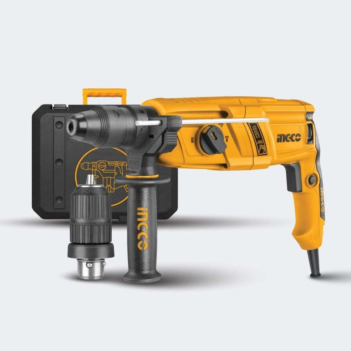 Ingco Drill Ingco Rotary Hammer 800W + Keyless chuck - RGH9028-2