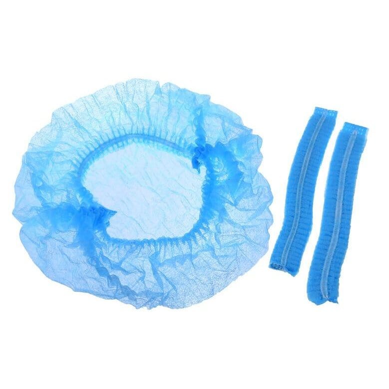 PPE Janitorial & Cleaning Disposable 100 Pieces Non-woven Hair Net Bouffant