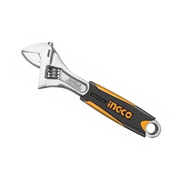 Ingco Soft Handle Adjustable Wrench 8", 10" & 12" - HADW131088, HADW131108 & HADW131128 | Supply Master | Accra, Ghana Wrenches Buy Tools hardware Building materials