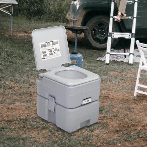 Outdoor Portable Toilet 5 Gallon 20L Flush porta-potty for Camping, Travel, indoor & other recreation | Supply Master | Accra, Ghana Toilet & Urinal Buy Tools hardware Building materials