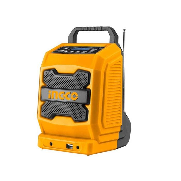 Ingco Cordless Lithium-Ion Job Radio 20V - CJRLI2001 | Supply Master | Accra, Ghan Specialty Power Tool With 20V Battery & Charger Buy Tools hardware Building materials